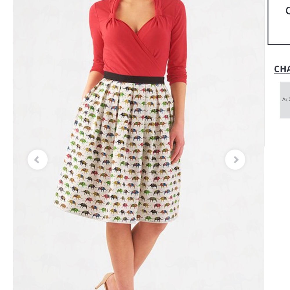 GOP Republican INAUGURATION Party Elephant Skirt. CHECK IT OUT